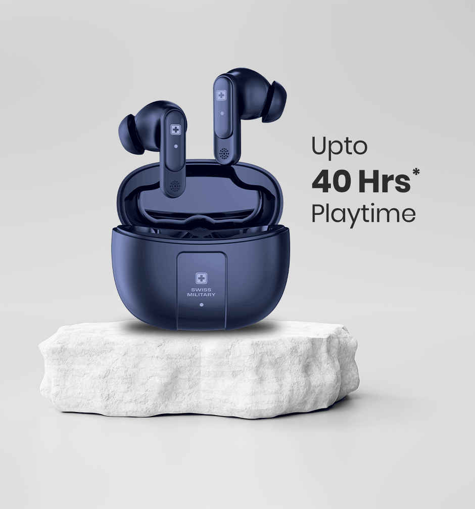 Swiss Military Audio Earbuds - Zeus Plus | Blue