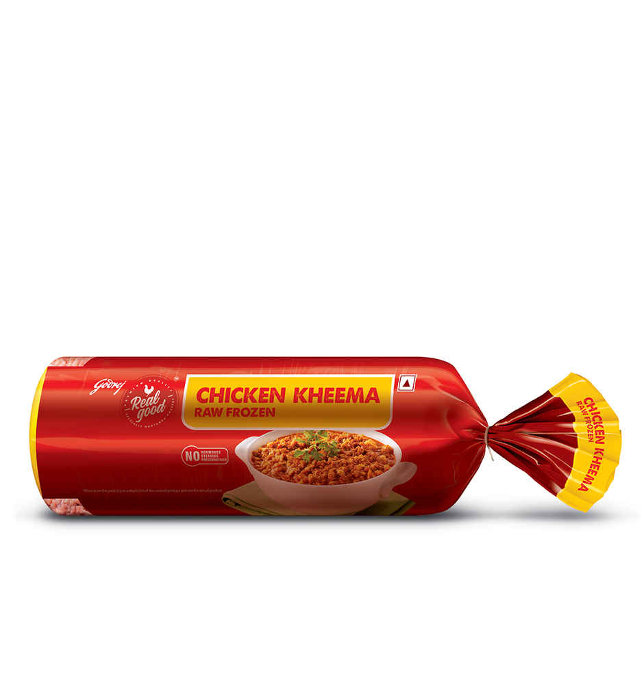 Godrej Real Good Chicken Kheema | Freshly Frozen | No Hormones, No Preservatives