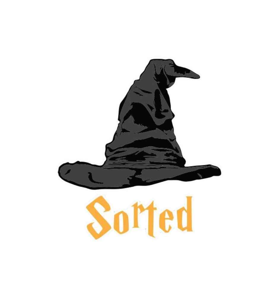 House Of Festivals Sorted - Harry Potter Official Sticker