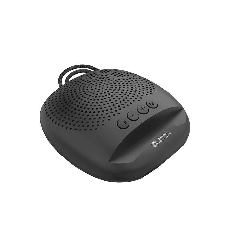 Swiss Military Audio Bluetooth Speaker Ancha Dude Black