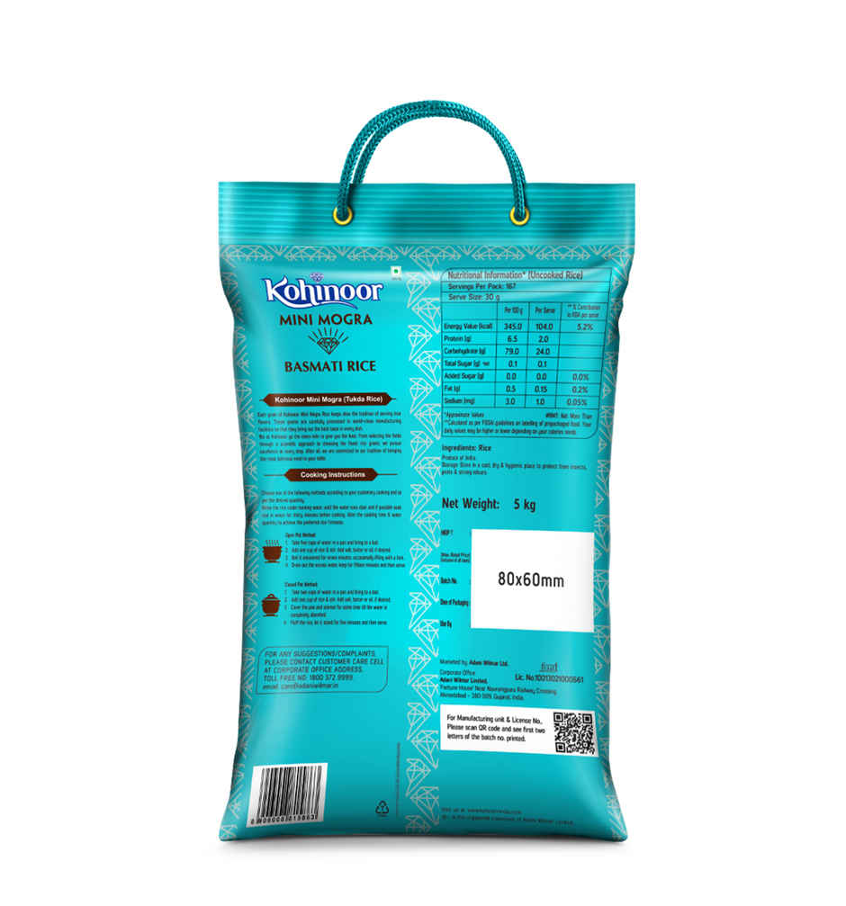 Kohinoor Mini Mogra Basmati Rice | Broken