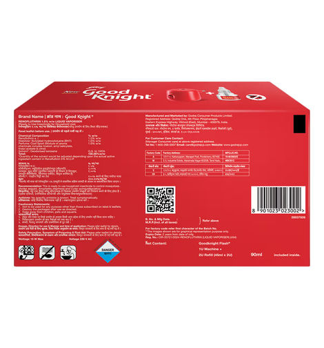 Good Knight Flash Liquid Vaporizer Mosquito Repellent