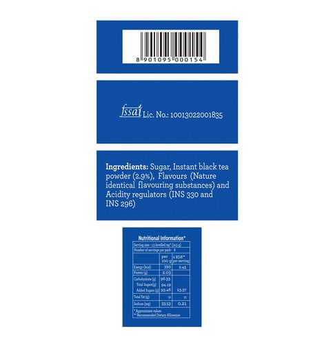 Society Iced Tea Premix Peach Apricot Black Pouch