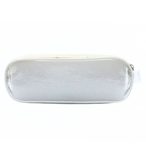 Double Zipper Transparent Stationery/Travel Pouch, Assorted Color, Large Size