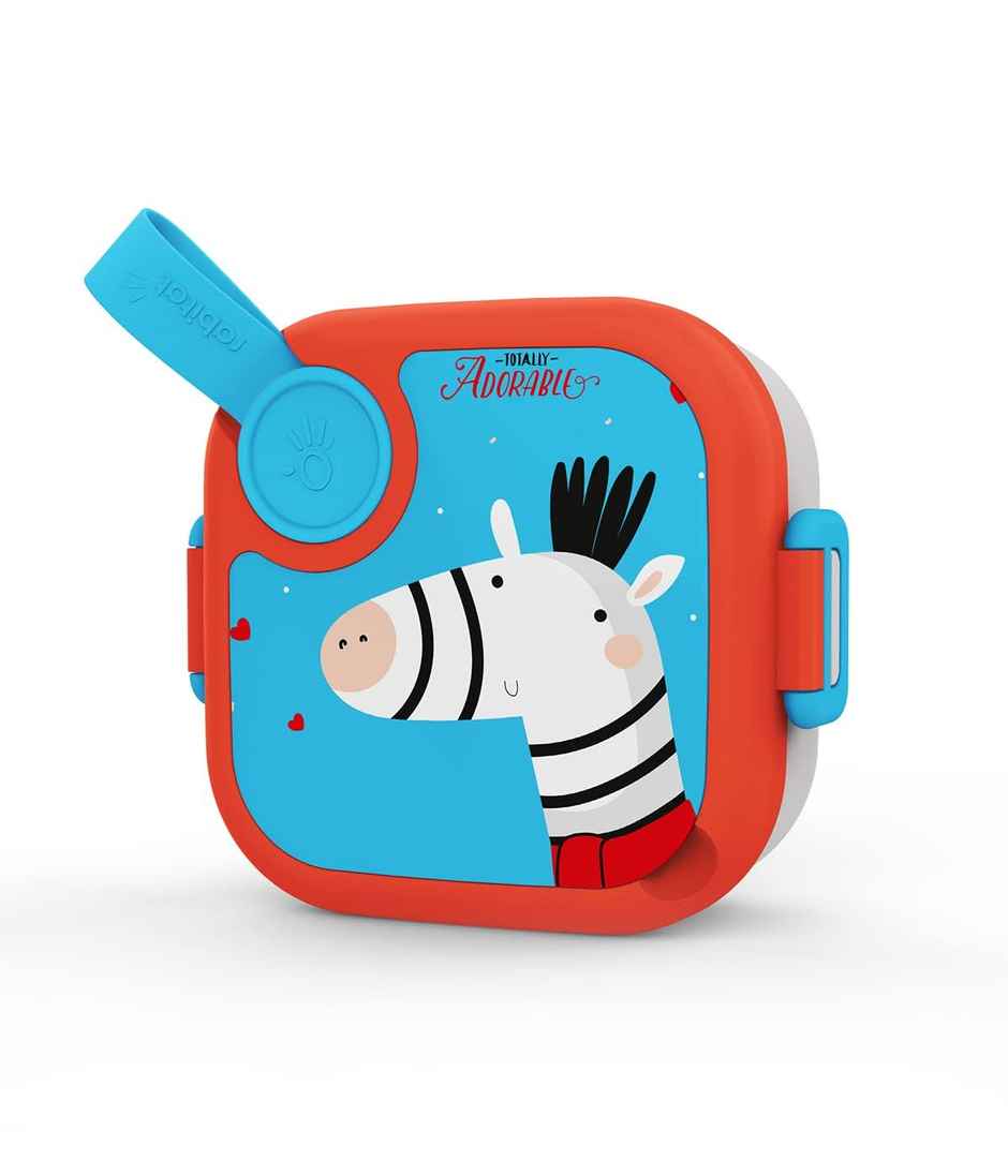 Rabitat Lunchmate Mini Stainless Steel Lunch Box With Spoon - Totally Adorable Combo