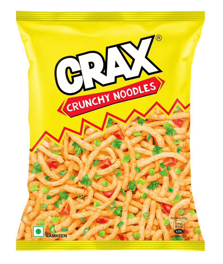 Crax Crunchy Noodle Puffs Chips Snacks