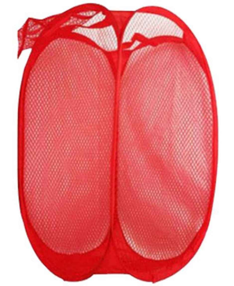 Kuber Industries Laundry Basket | Large Nylon Mesh | Set of 2