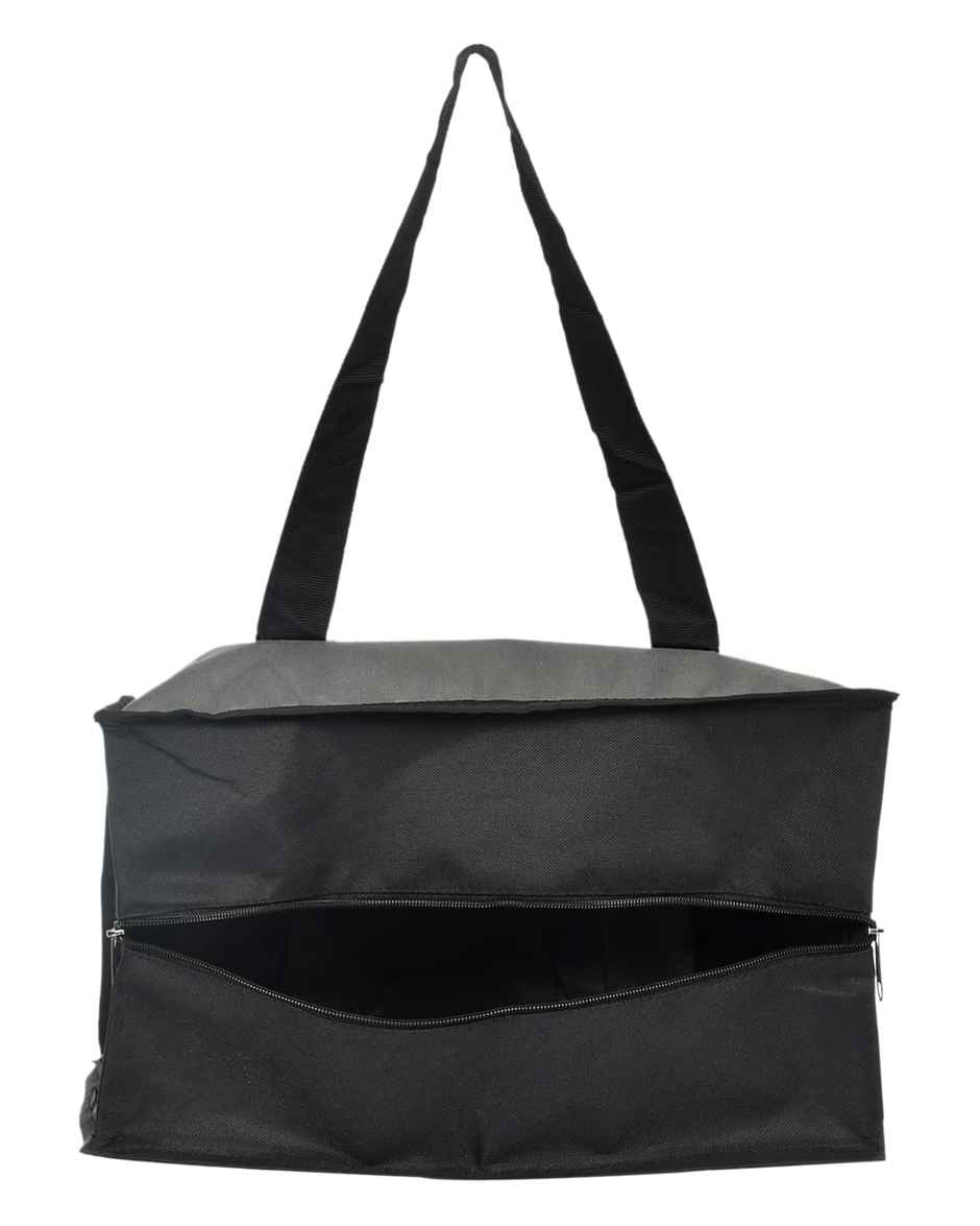 Kuber Industries Rexine Shopping/Grocery Bag for Fruits | Vegetables with Handles (Grey)