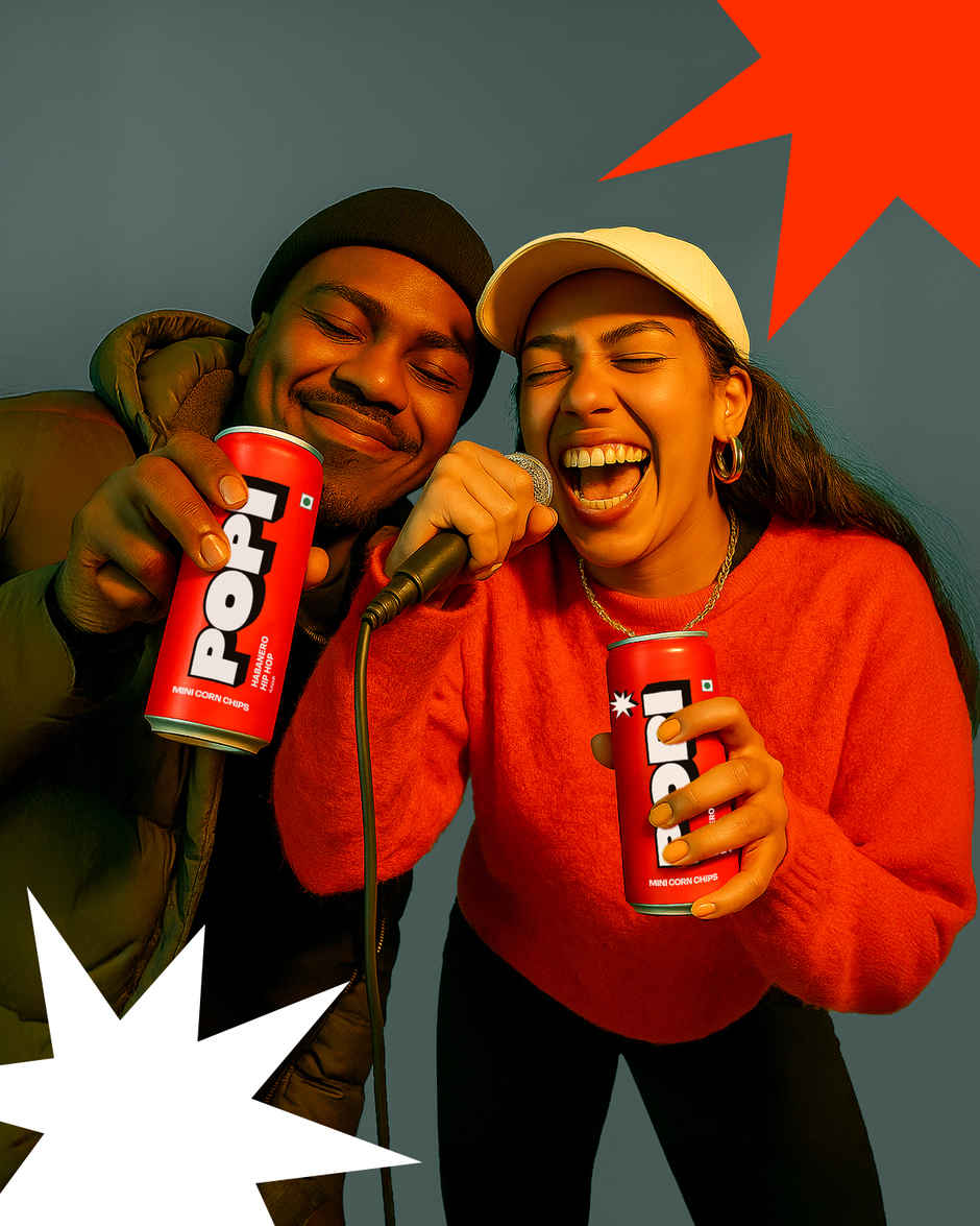 Popi Habanero Hip Hop Mini Corn Chips | Beat Drop (Party For 6)