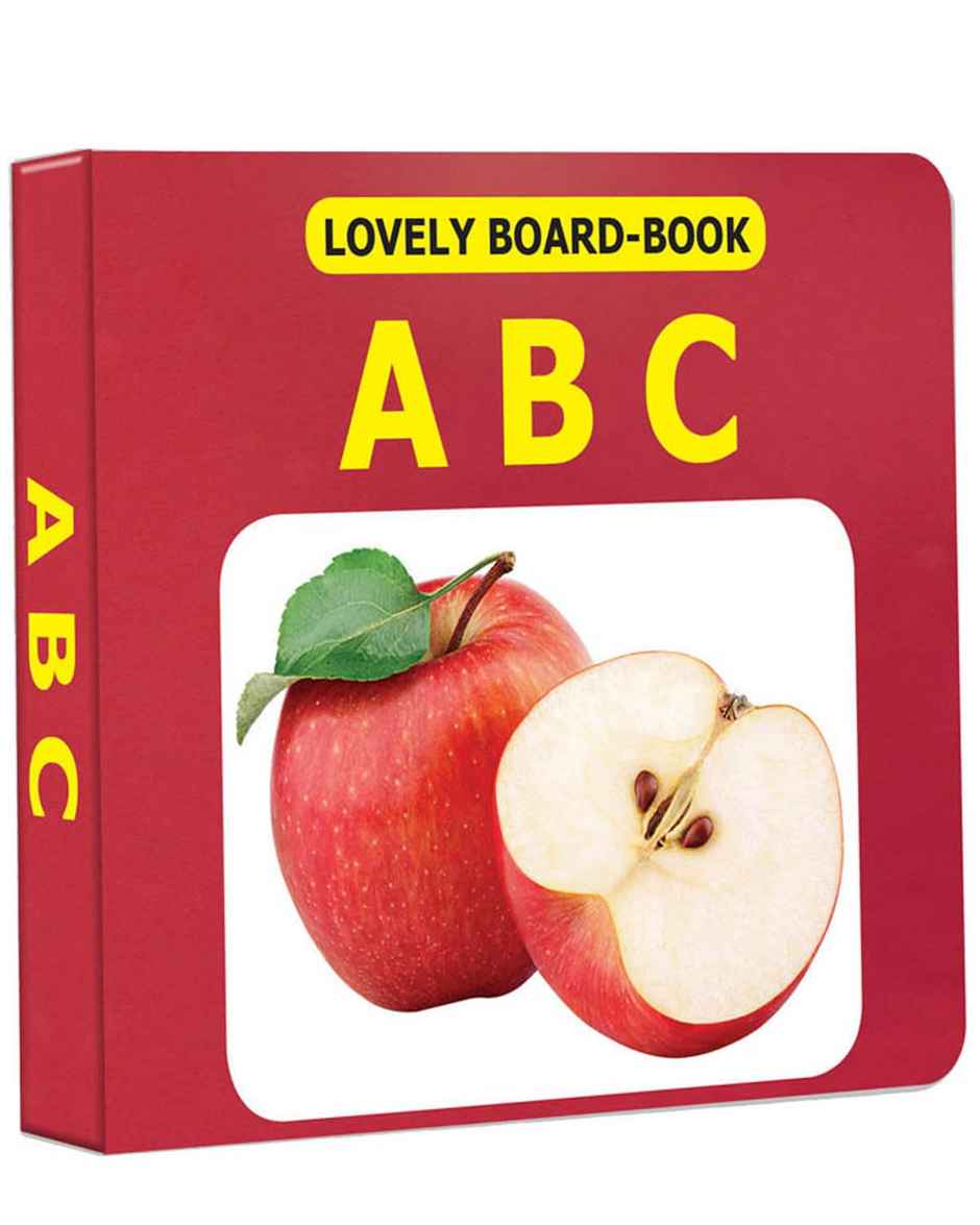 Abc Board Book for Kids Age 0-2 Years Picture Book to Learn Alphabet | Early Learning Book
