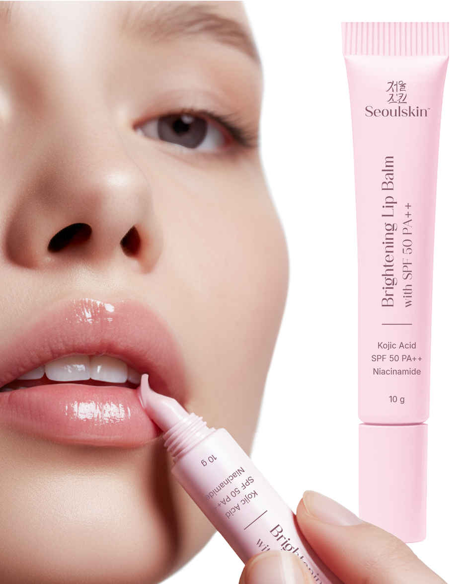 Seoulskin Brightening Lip Balm SPF50 PA++ | Kojic Acid & Niacinamide for Dark Lips Care