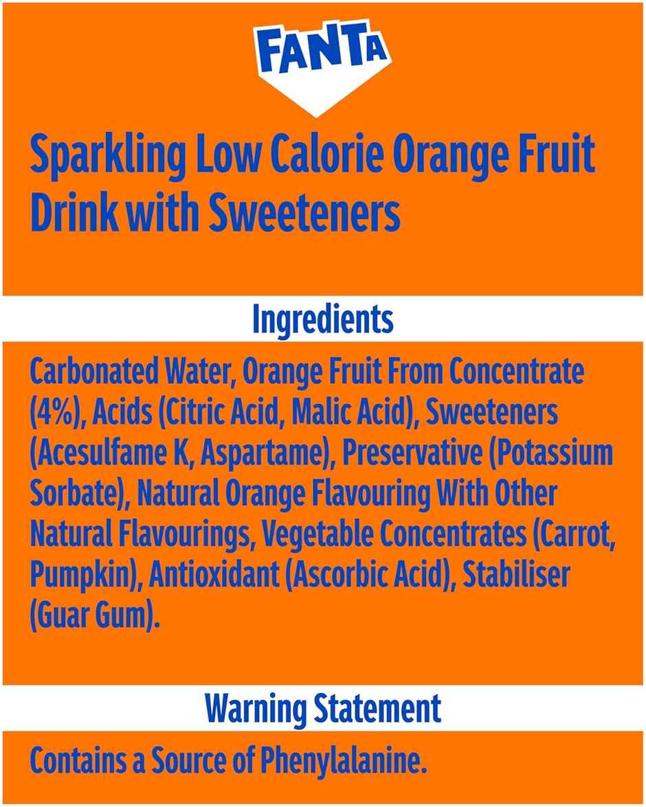 Fanta Orange Zero