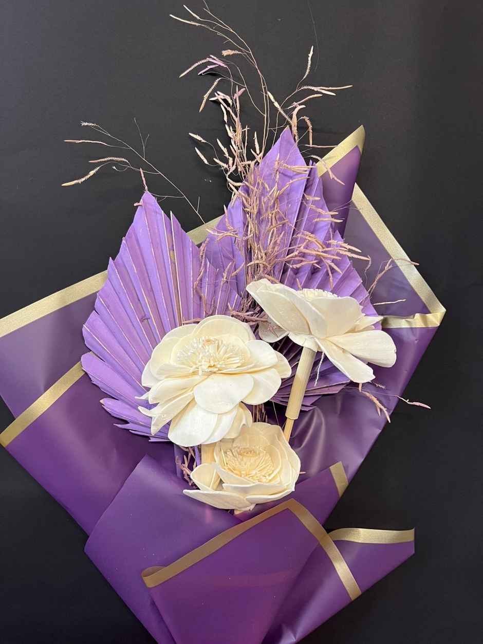 Autumn Ember Dried Flower Bouquet | Ideal for Gifting | Farmerr