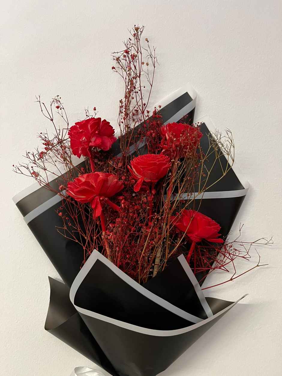 Roselle Dried Flower Bouquet | Ideal for Gifting | Farmerr