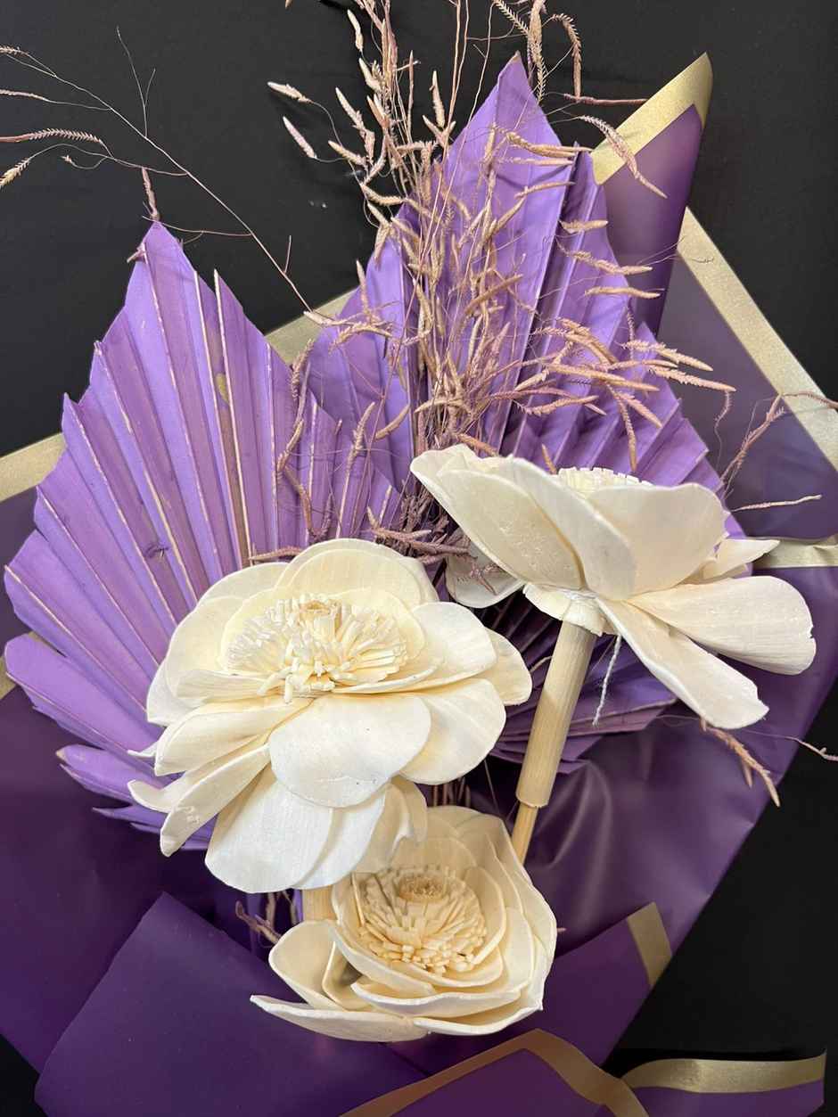 Autumn Ember Dried Flower Bouquet | Ideal for Gifting | Farmerr