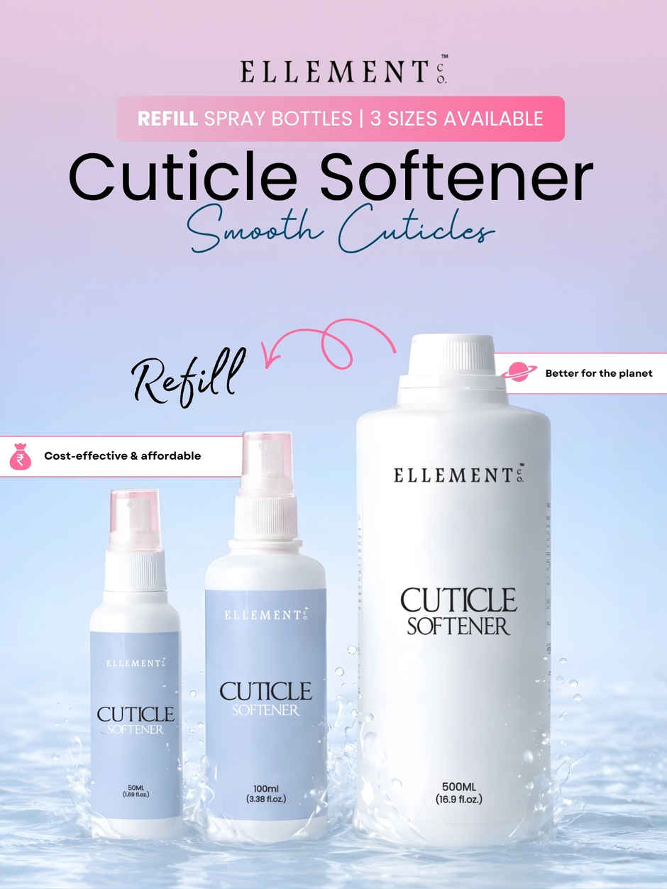 Ellement Co. Cuticle Softener | Hydrates & Softens Cuticles | Nail Care Essential