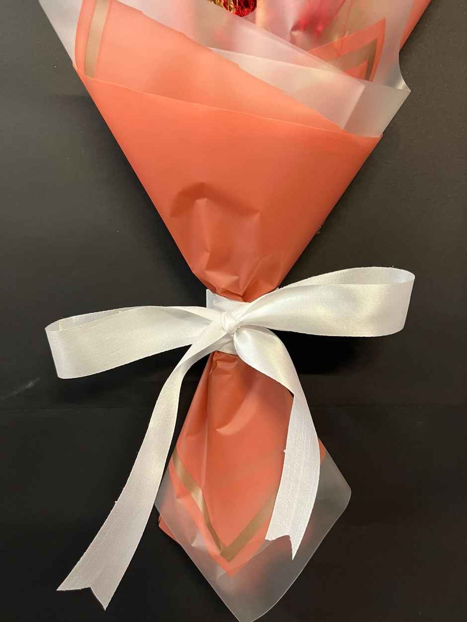 Orange Blush Love Dried Flower Bouquet | Ideal for Gifting | Farmerr