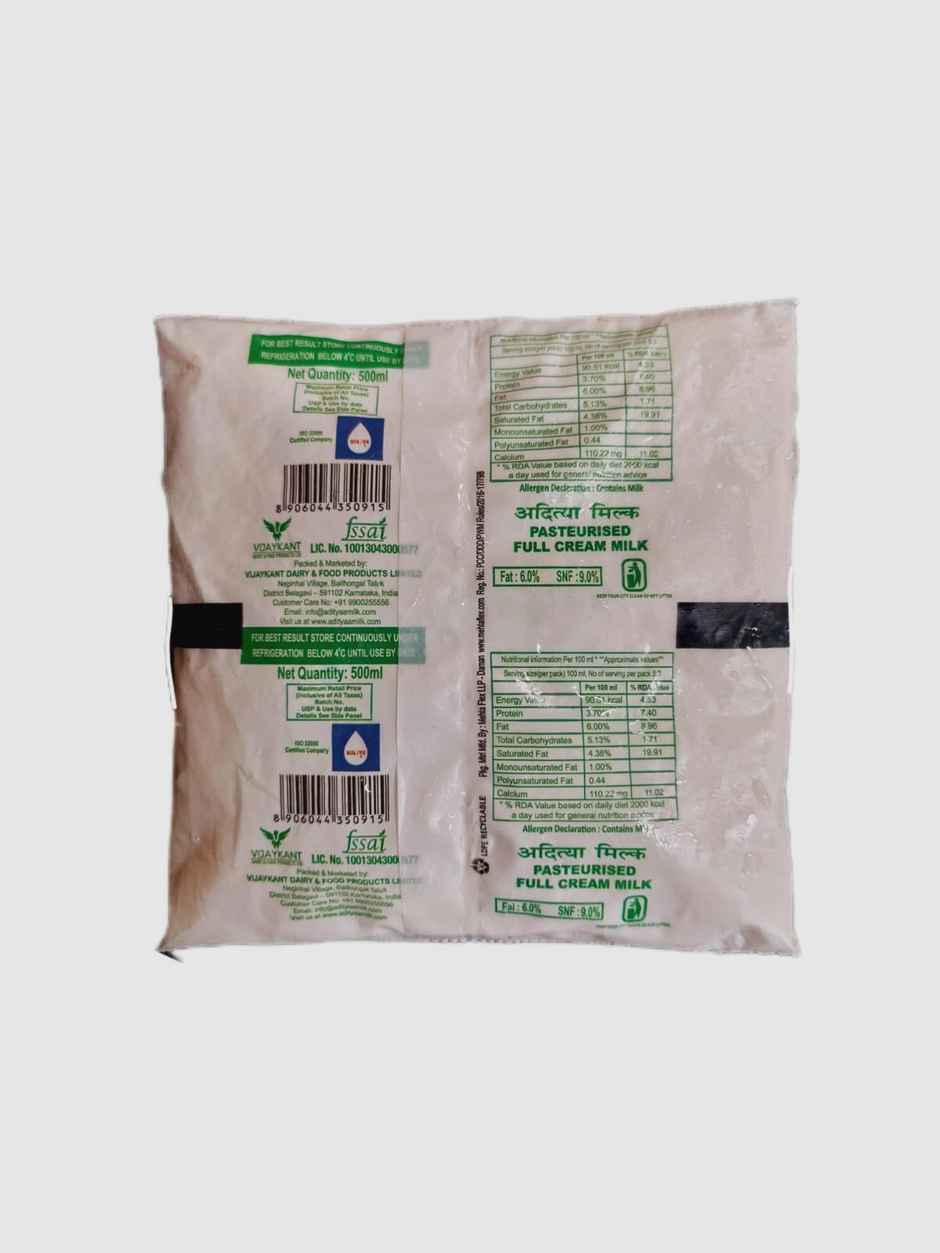 Adityaa Full Cream Milk