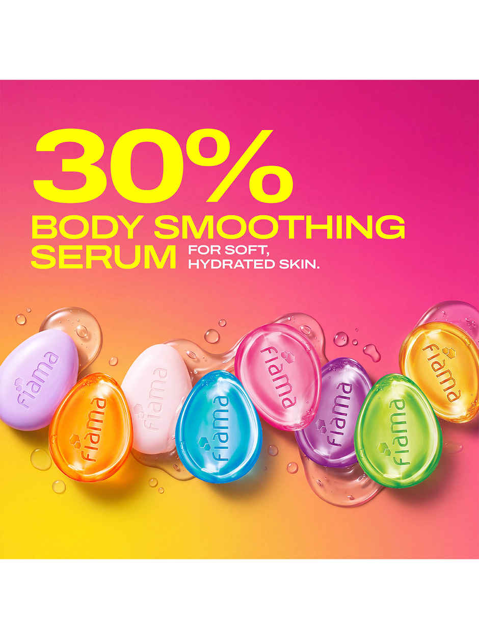 Fiama Gel Bathing Bar Mega Celebration Pack, With 8 Unique Gel Bars, with Skin Conditioners