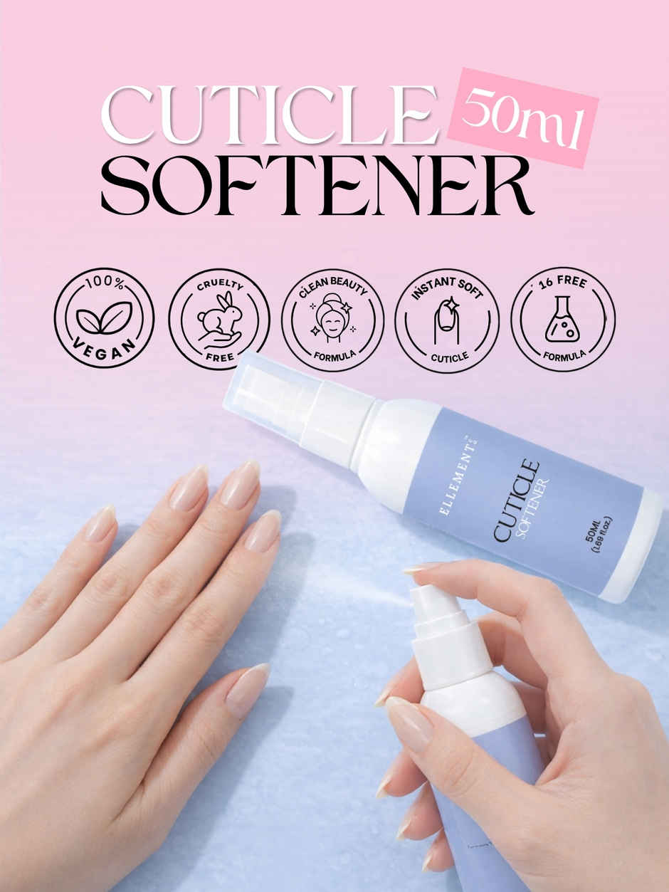 Ellement Co. Cuticle Softener | Hydrates & Softens Cuticles | Nail Care Essential