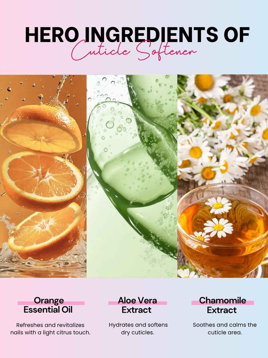 Ellement Co. Cuticle Softener | Hydrates & Softens Cuticles | Nail Care Essential