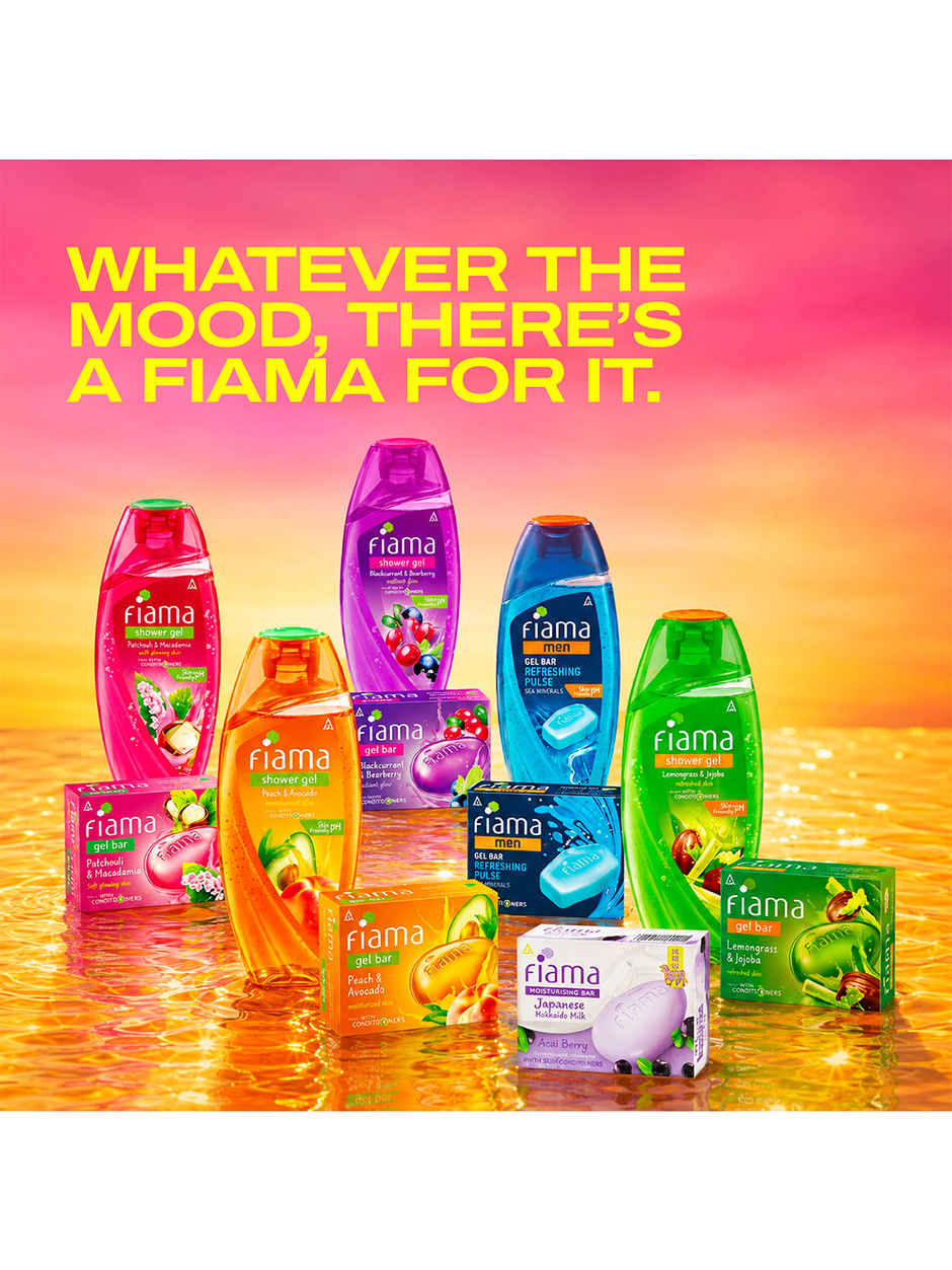 Fiama Gel Bathing Bar Mega Celebration Pack, With 8 Unique Gel Bars, with Skin Conditioners