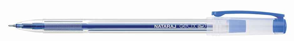 Nataraj Gelix Gel Pen, Japaness Waterproof ink, Clear & smooth writing Pack of 5