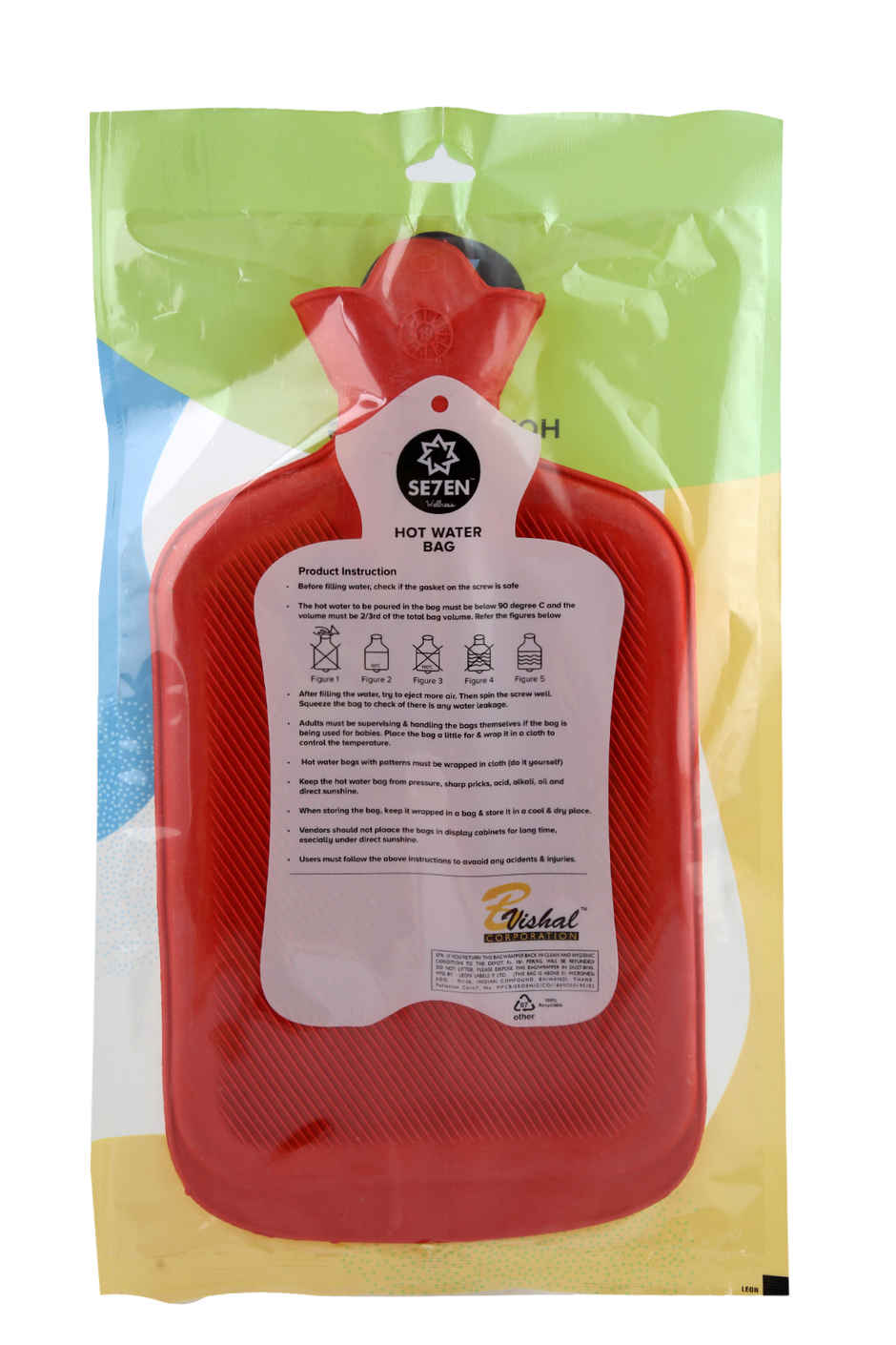 Iodex Rapid Action Pain Relief Spray (60g) & Hot Water Bag Multi Colour (1pc) Combo