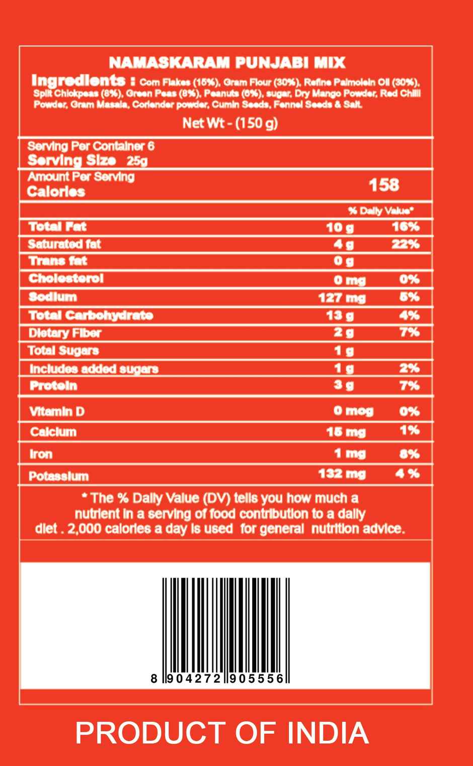 Namaskaram Punjabi Mix | Crunchy Snack Mix