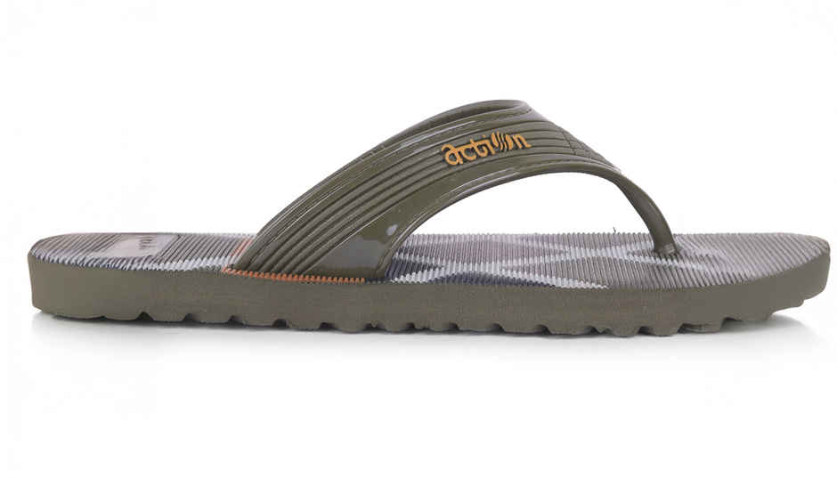 Action Men's Gfl-3825 Slippers | Evening Walk | Bathroom | Room Slippers | Mint Green - UK 9