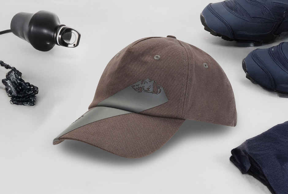 Wildcraft Unisex Cotton Baseball Cap | Brown - Free Size