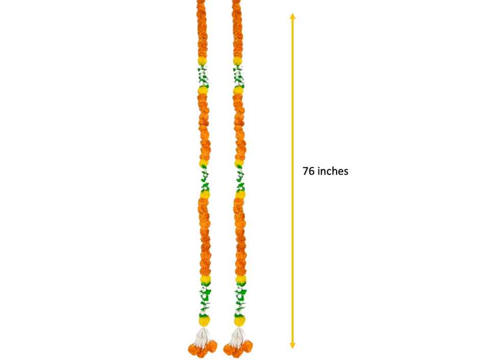 Flower String For Decoration | Garland | Multicolor | Gullak