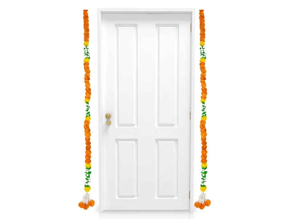 Flower String For Decoration | Garland | Multicolor | Gullak