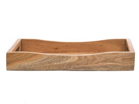 Sanjeev Kapoor by Oggn Wooden Taliya Ziri Tray 12x8 | Live Edge