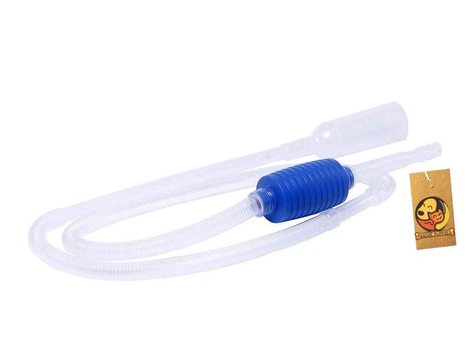 Foodie Puppies Siphon Pump For Aquarium Cleaning - 1.7M Vacuum For Water Changing & Gravel Cleaning
