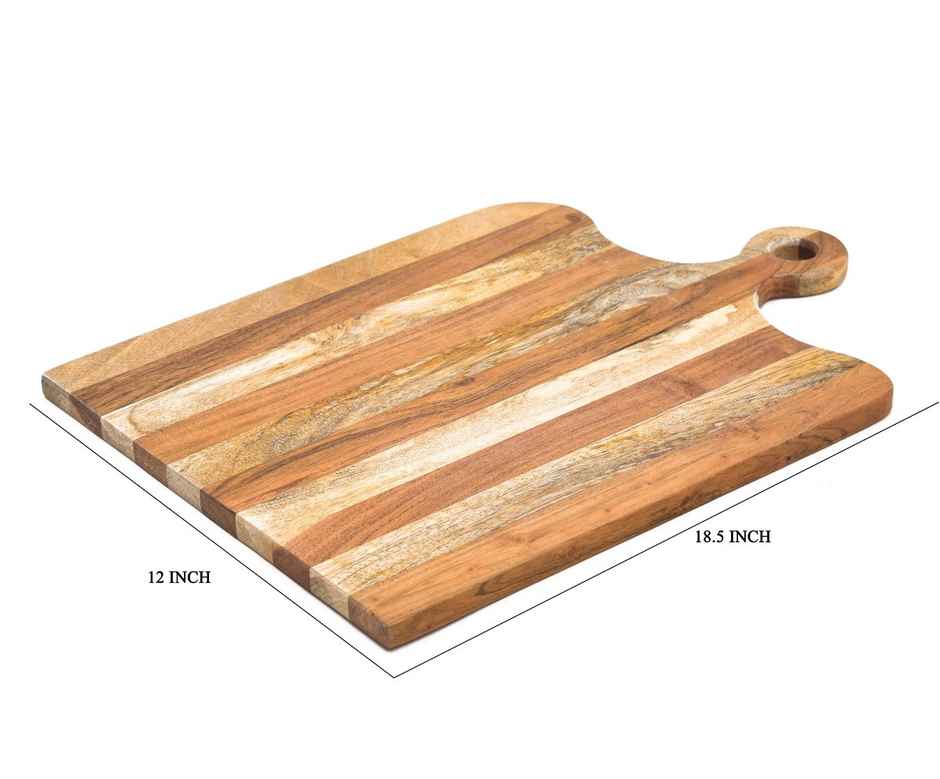 Sanjeev Kapoor by Oggn Mixwood Graned Chopping Board 17.5x12