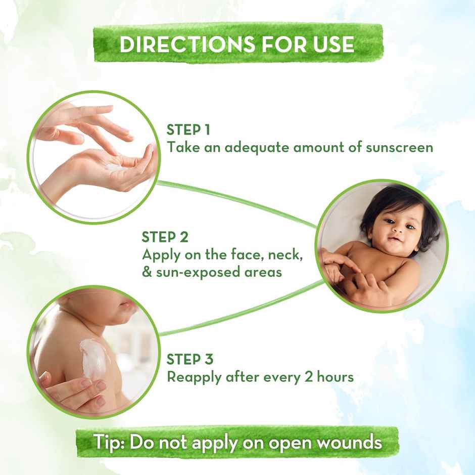 Mamaearth Baby Rich Moisturizing Ultra Light Sunscreen50G Spf 50 & Pa++++