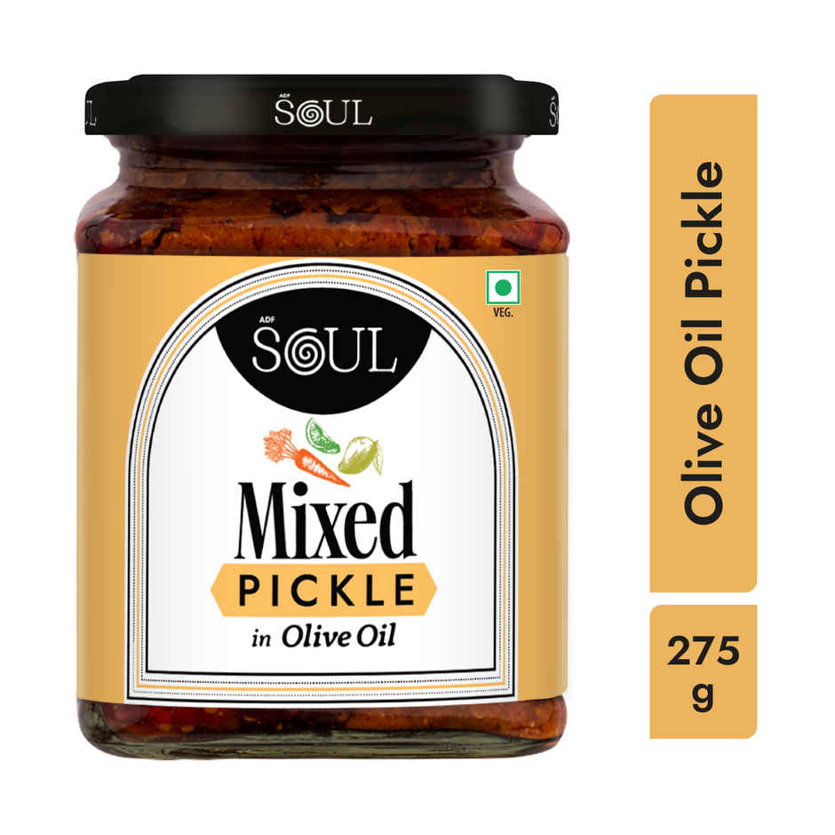 ADF Soul Mixed Pickle In Olive Oil