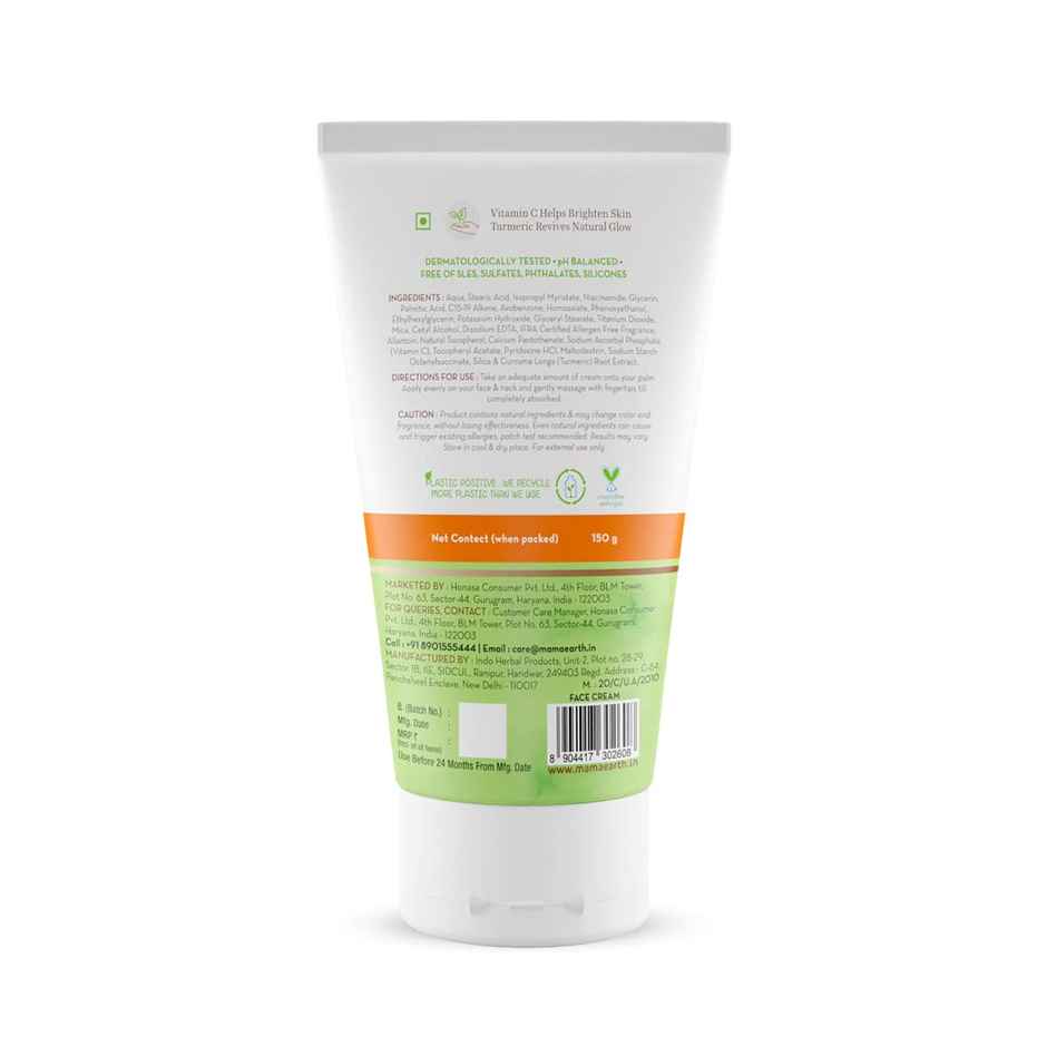 Mamaearth Vitamin C Daily Glow Face Cream With Vitamin C & Turmeric
