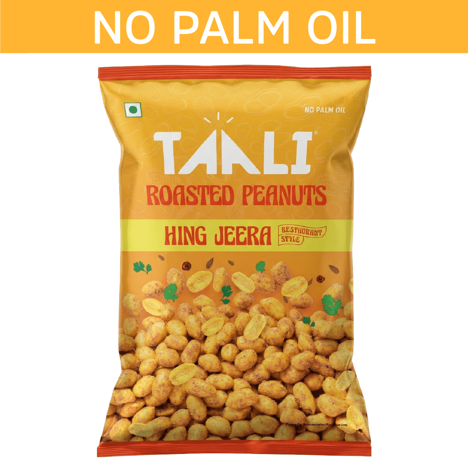 Taali Roasted Peanuts - Hing Jeera, Premium Quality Bharuchi Nuts, Rich in Protein