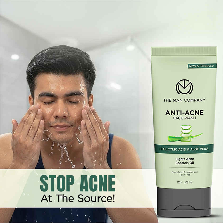 The Man Company Anti Acne Face Wash with Salicylic Acid