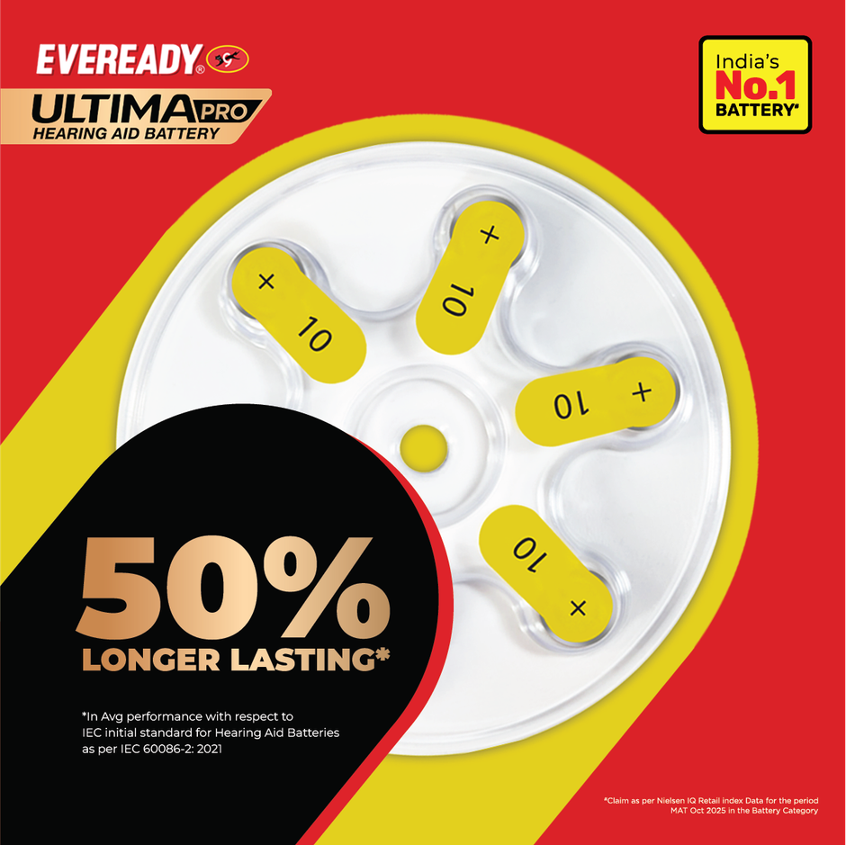 Eveready Ultima Pro Hearing Aid Batteries | Size 10