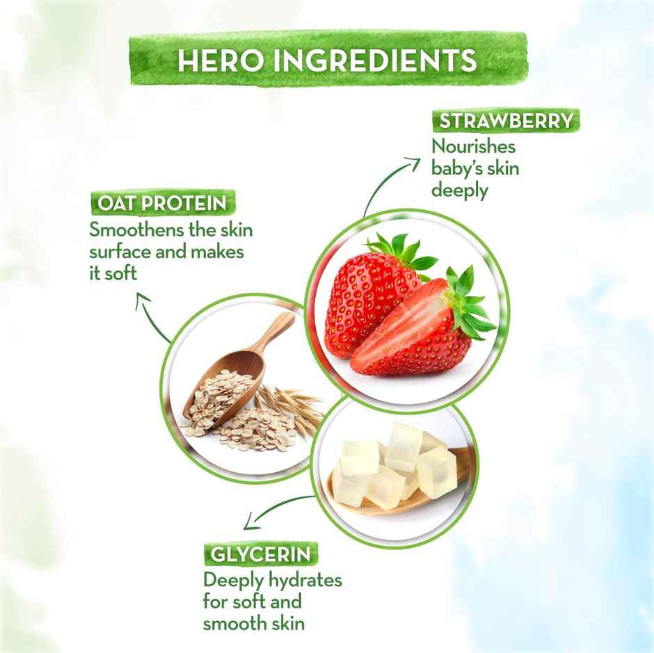 Mamaearth Super Strawberry Body Wash For Kids