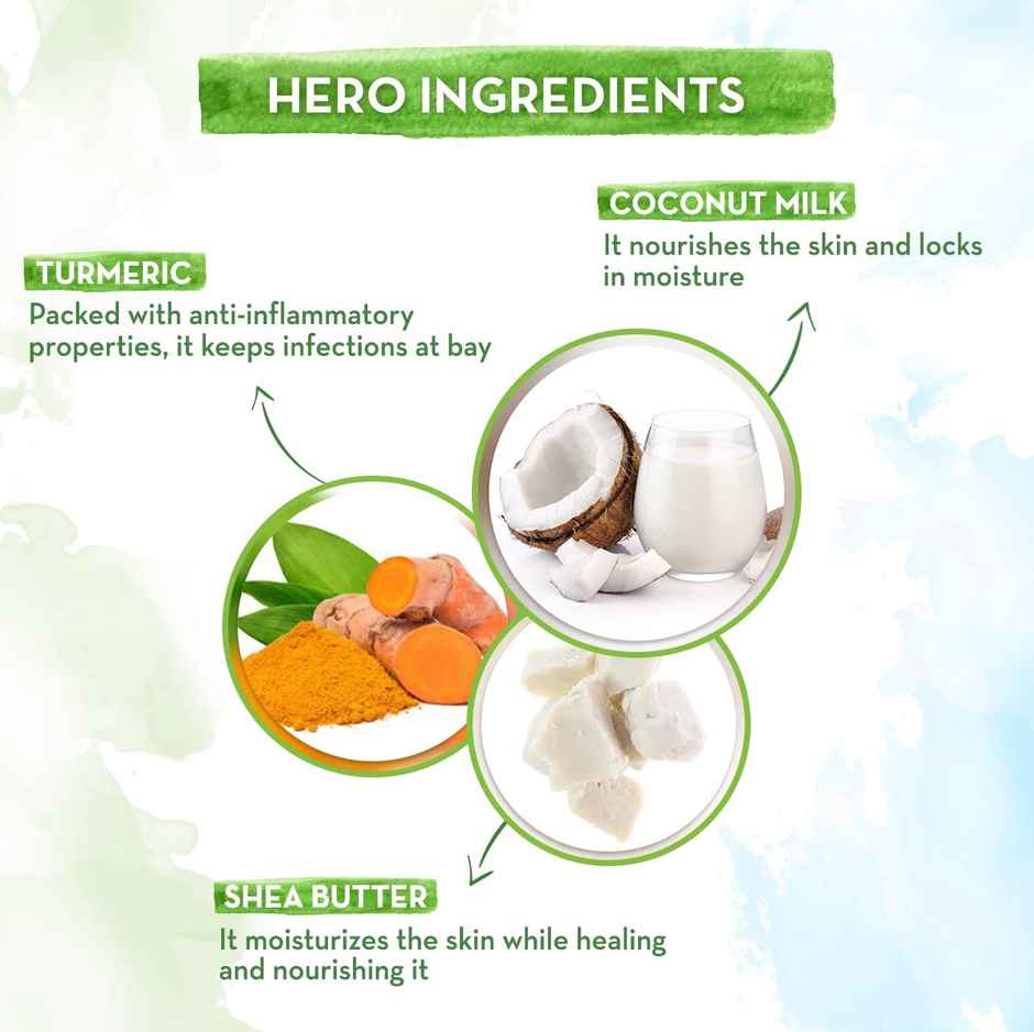 Mamaearth Coco Soft Face Cream With Coconut Milk & Turmeric For Babies For All Skin Type