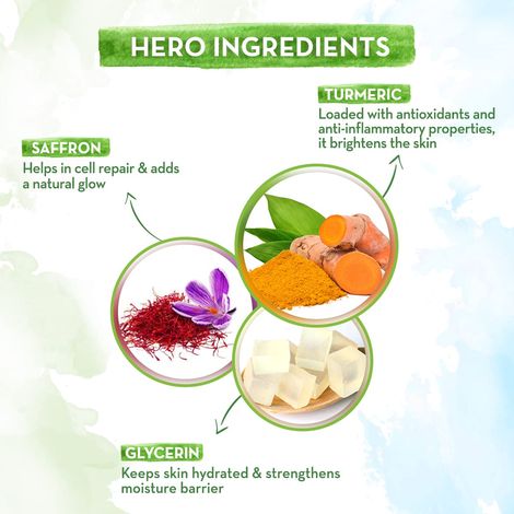 Mamaearth Ubtan Facial Kit With Turmeric & Saffron For Glowing Skin