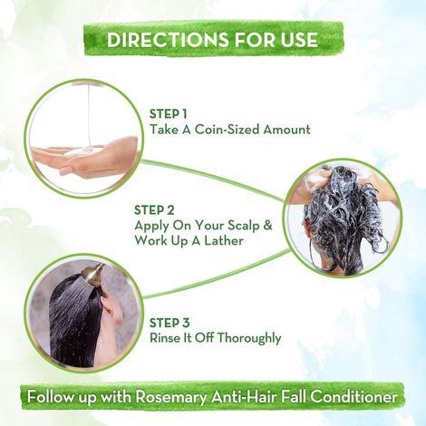 Mamaearth Rosemary Anti-Hair Fall Shampoo