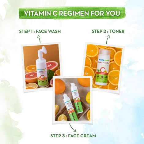 Mamaearth Vitamin C Foaming Face Wash with Vitamin C & Turmeric