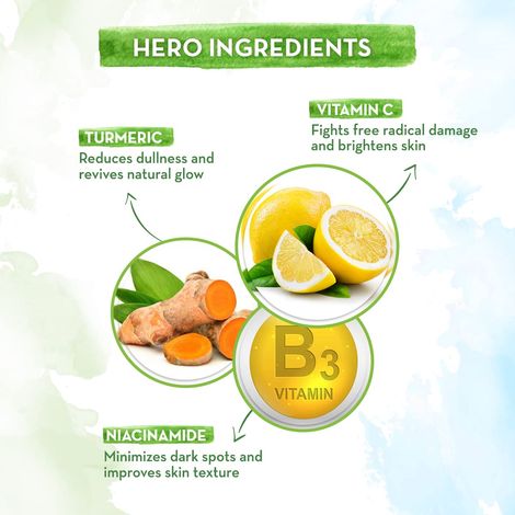 Mamaearth Vitamin C Daily Glow Face Serum With Vitamin C & Turmeric For Radiant Skin