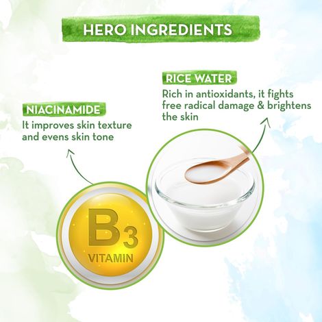 Mamaearth Rice Facial Kit With Rice Water & Niacinamide For Glass Skin