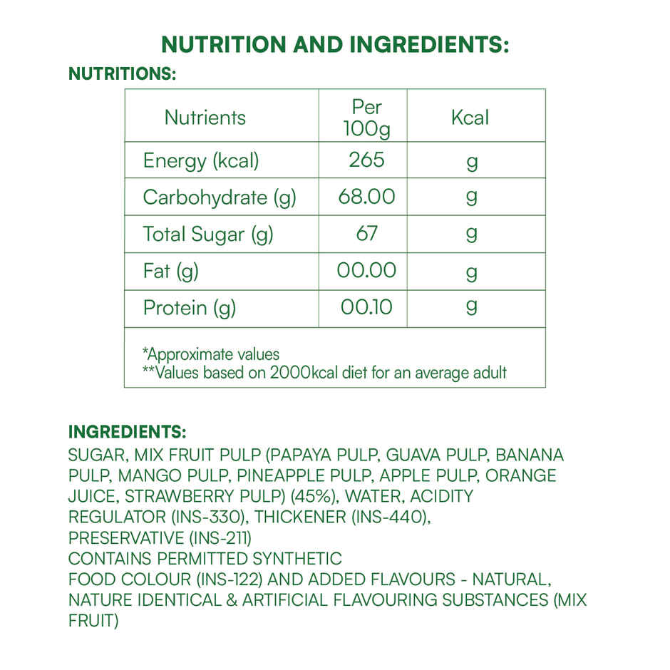 Mapro Mixed Fruit Jam Tub